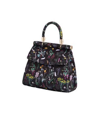 Black Wilderness Mini Top Handle Tote