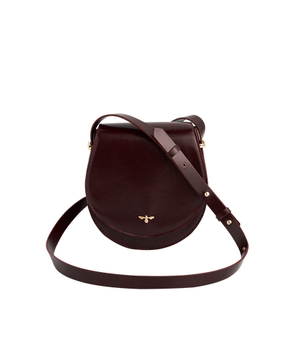 Cherry Red Saddle Bag