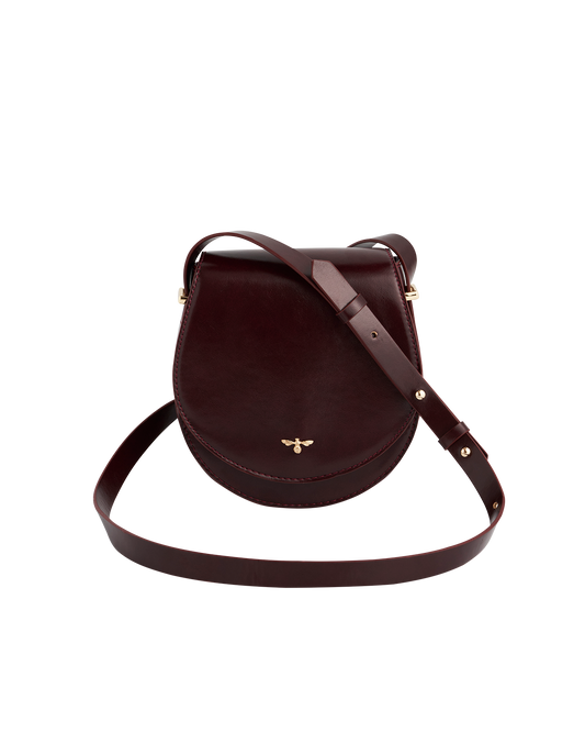 Cherry Red Saddle Bag