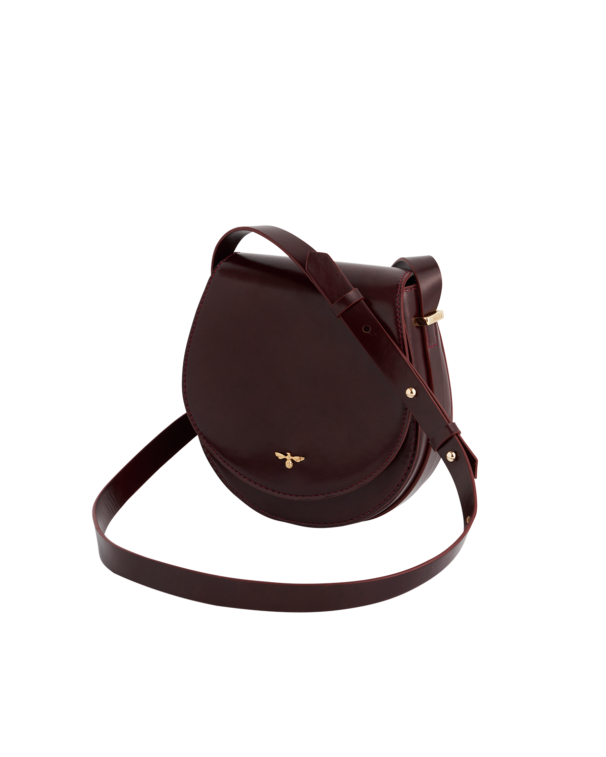 Cherry Red Saddle Bag