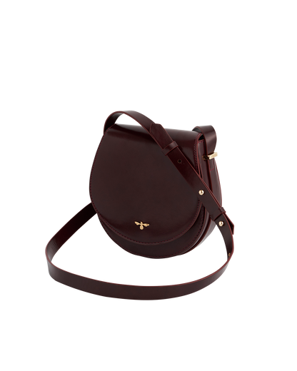 Cherry Red Saddle Bag