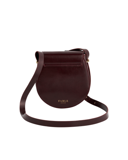 Cherry Red Saddle Bag