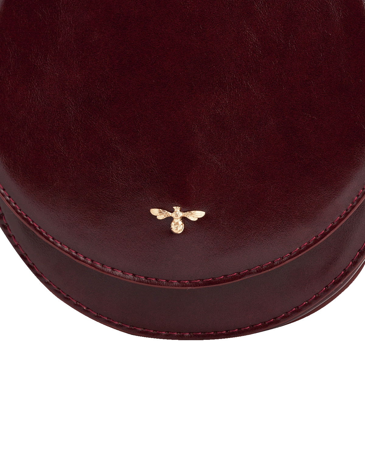 Cherry Red Saddle Bag