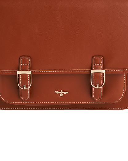 Tan Classic Satchel