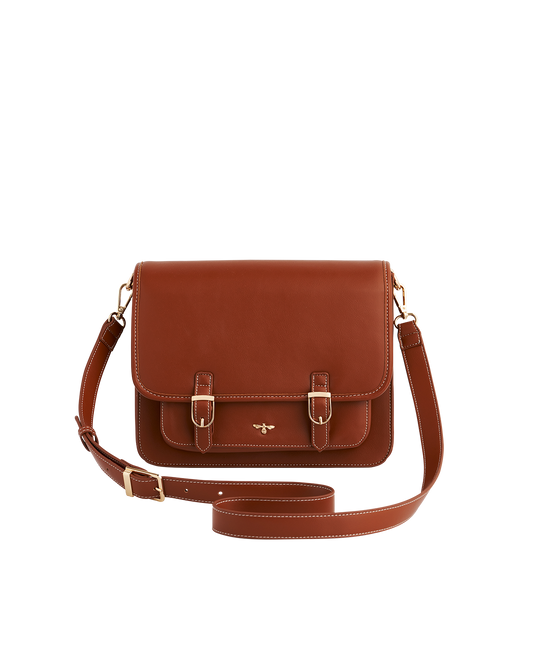 Tan Classic Satchel
