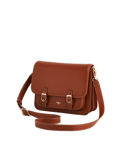 Tan Classic Satchel
