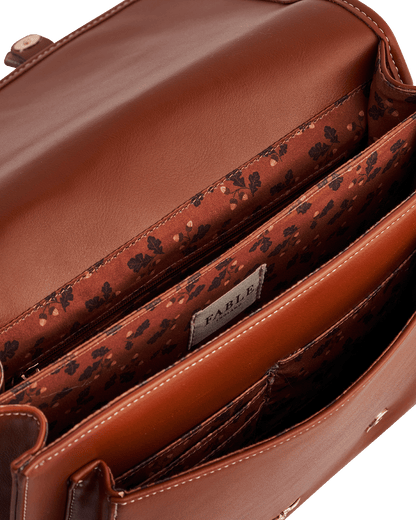 Tan Classic Satchel