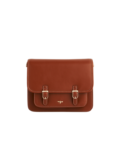 Tan Classic Satchel