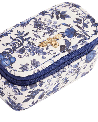 Blue Ditsy Jewellery Box Mini