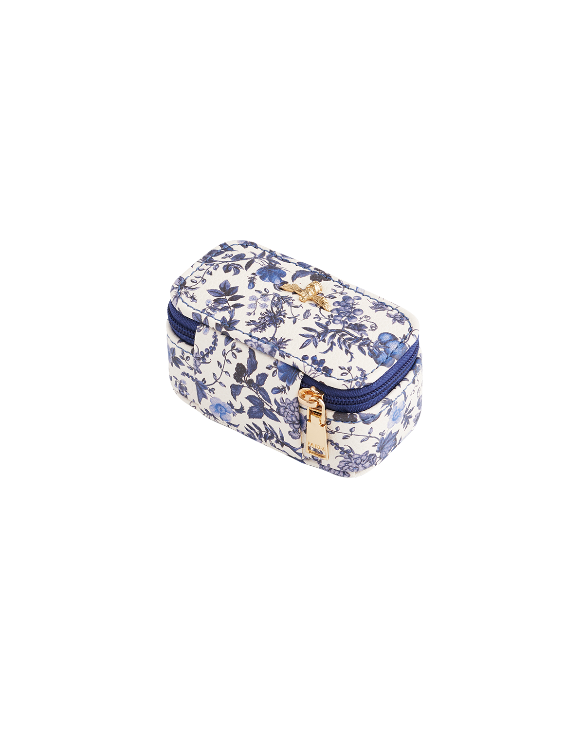 Blue Ditsy Jewellery Box Mini