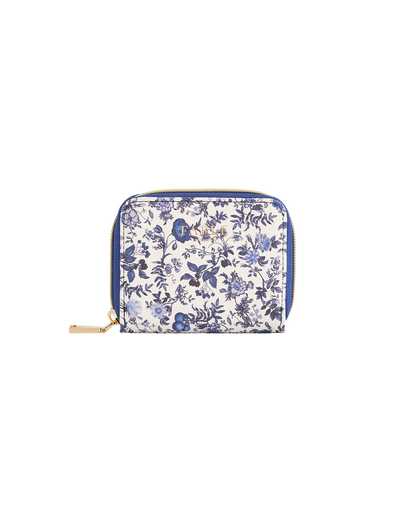 Blue Ditsy Purse Small