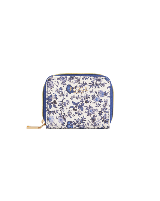 Blue Ditsy Purse Small