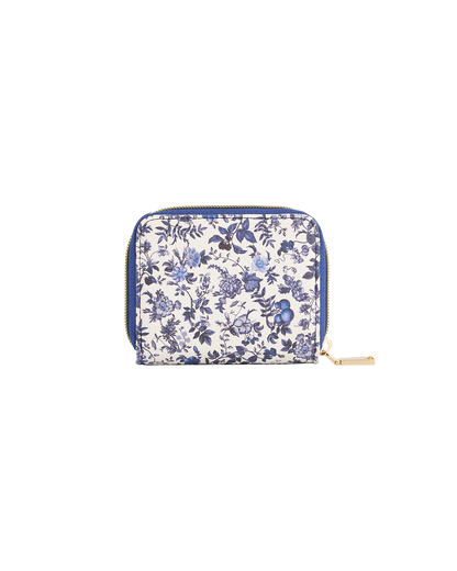 Blue Ditsy Purse Small