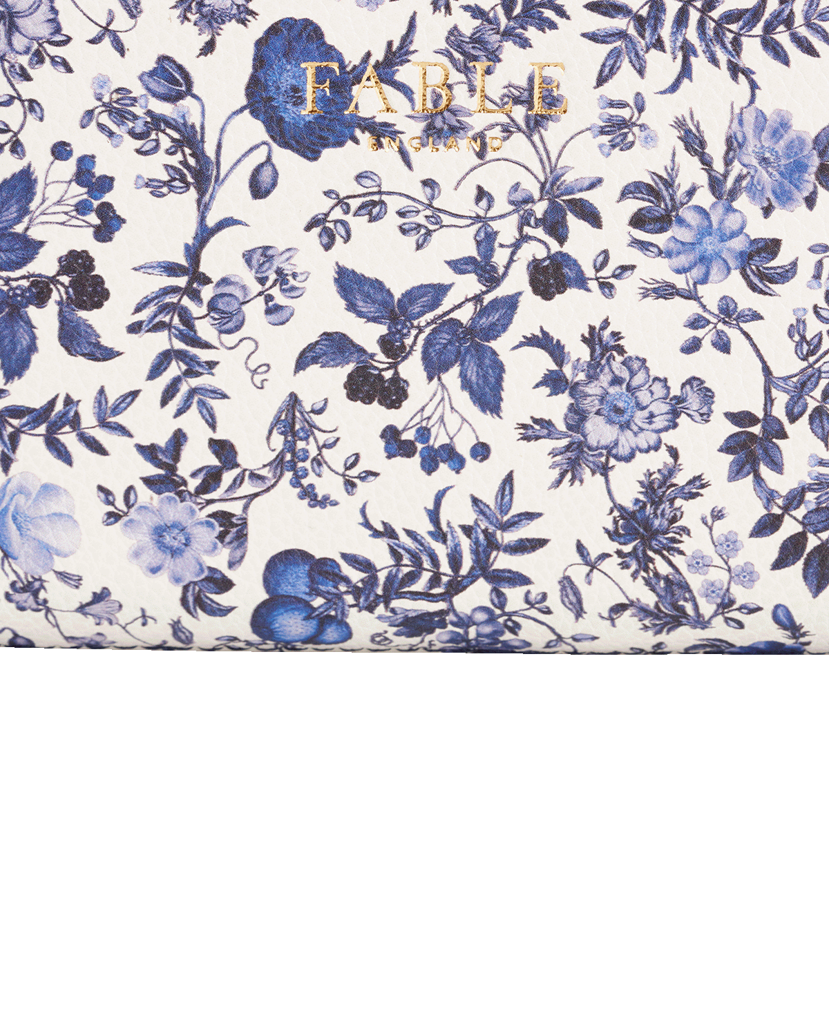 Blue Ditsy Purse Small