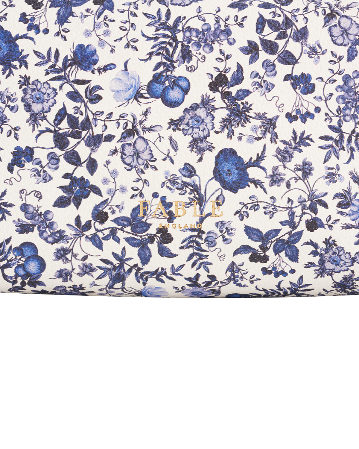 Blue Ditsy Pouch Small