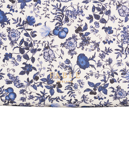 Blue Ditsy Pouch Small