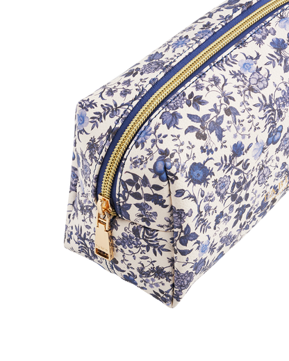 Blue Ditsy Pouch Small