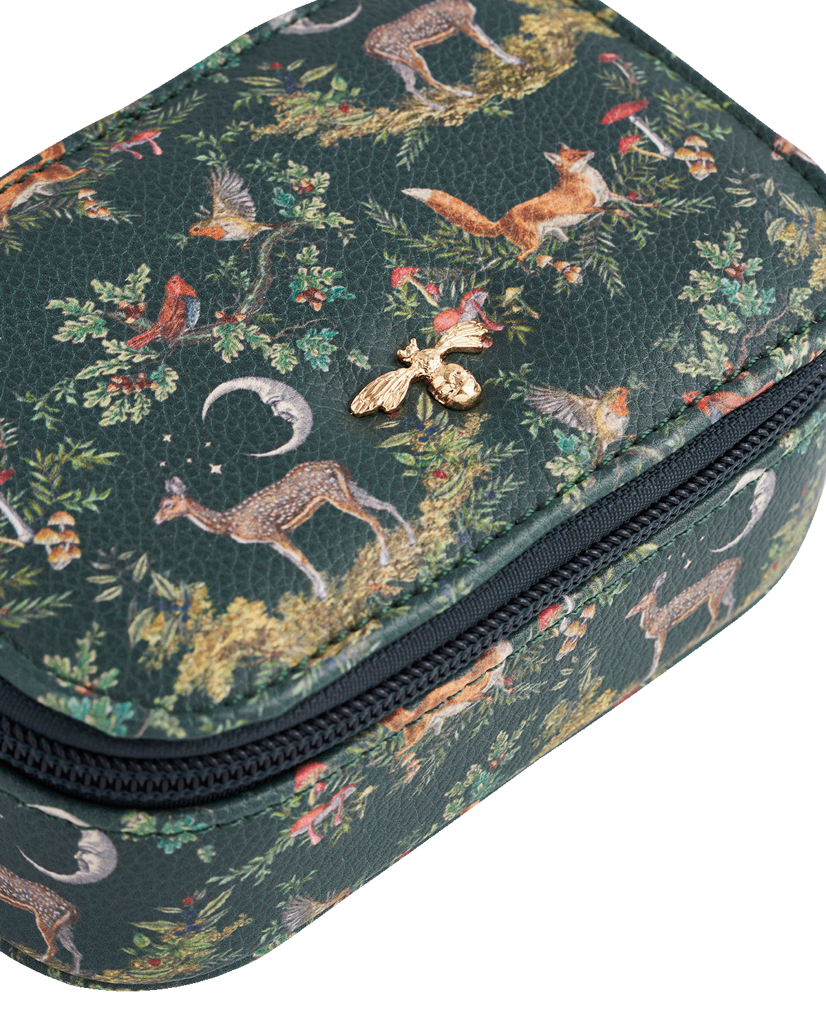 Green Into the Woods Jewellery Box Small