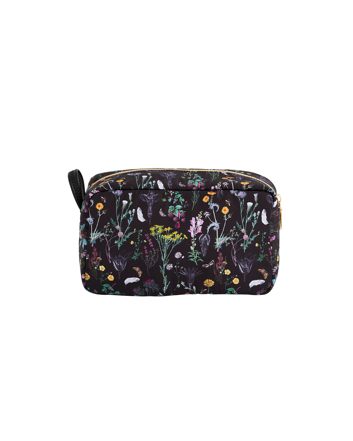 Black Wilderness Cosmetic Bag