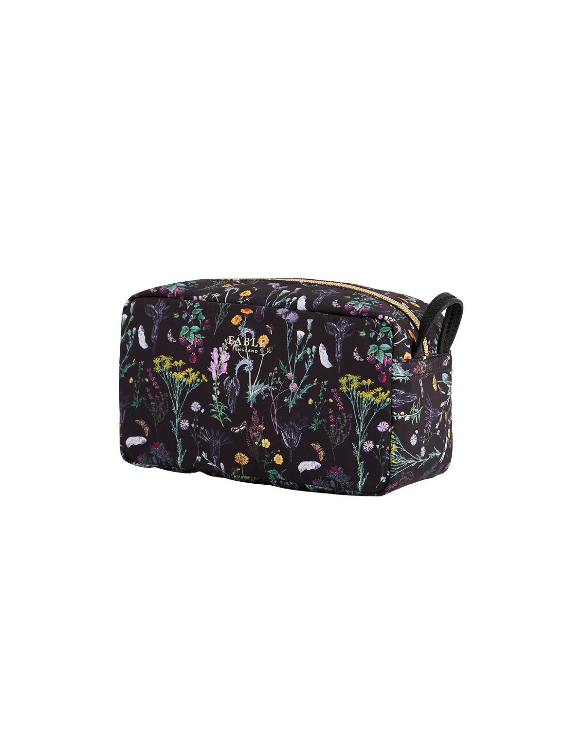 Black Wilderness Cosmetic Bag