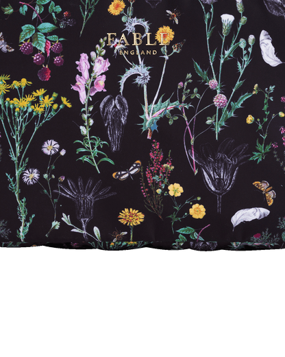Black Wilderness Cosmetic Bag