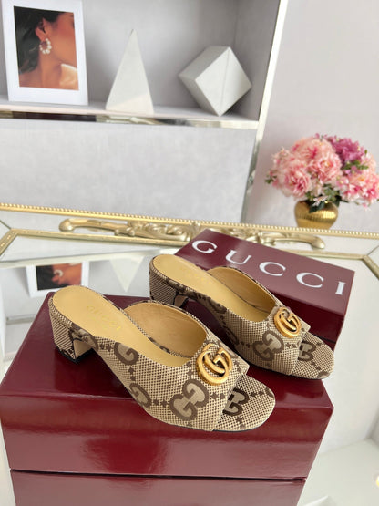 GG Chunky heel slippers 1825061302