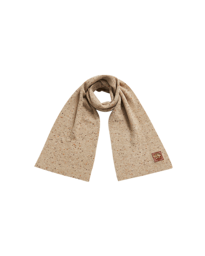 Taupe Knitted Scarf