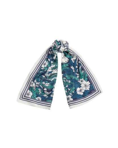 Teal Solara Tales Scarf