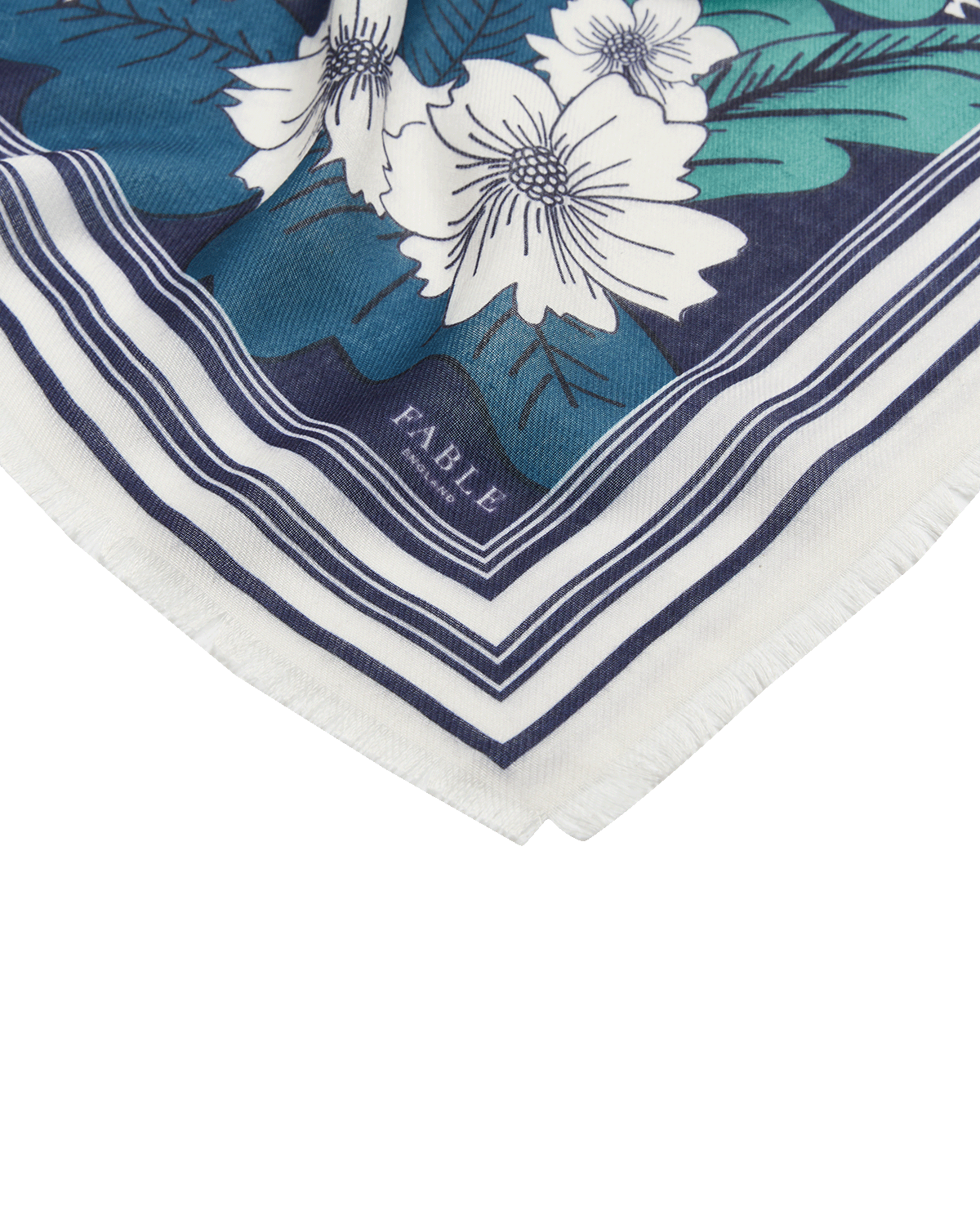 Teal Solara Tales Scarf