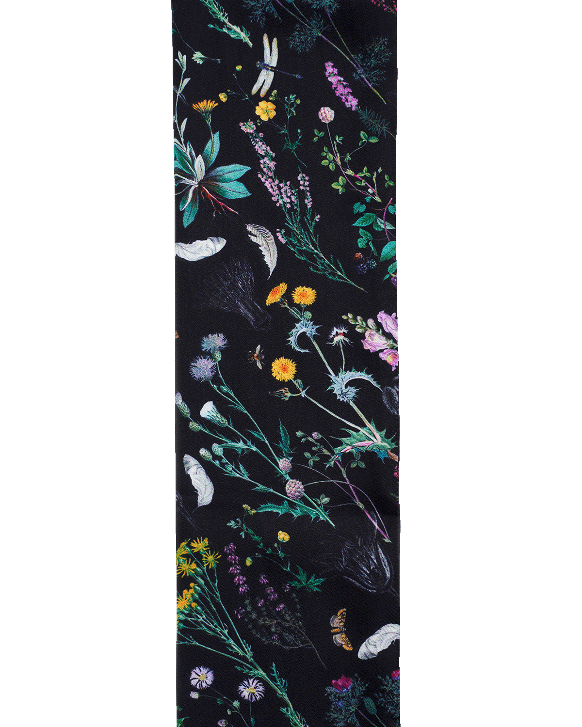 Black Wilderness Silky Scarf