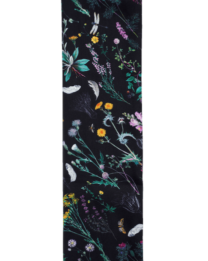 Black Wilderness Silky Scarf