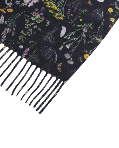 Black Wilderness Scarf