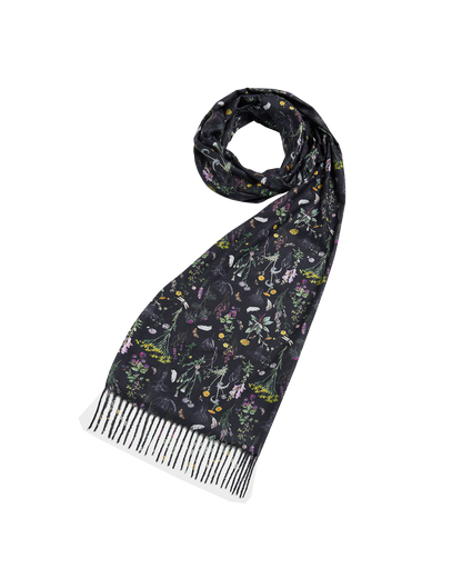Black Wilderness Scarf