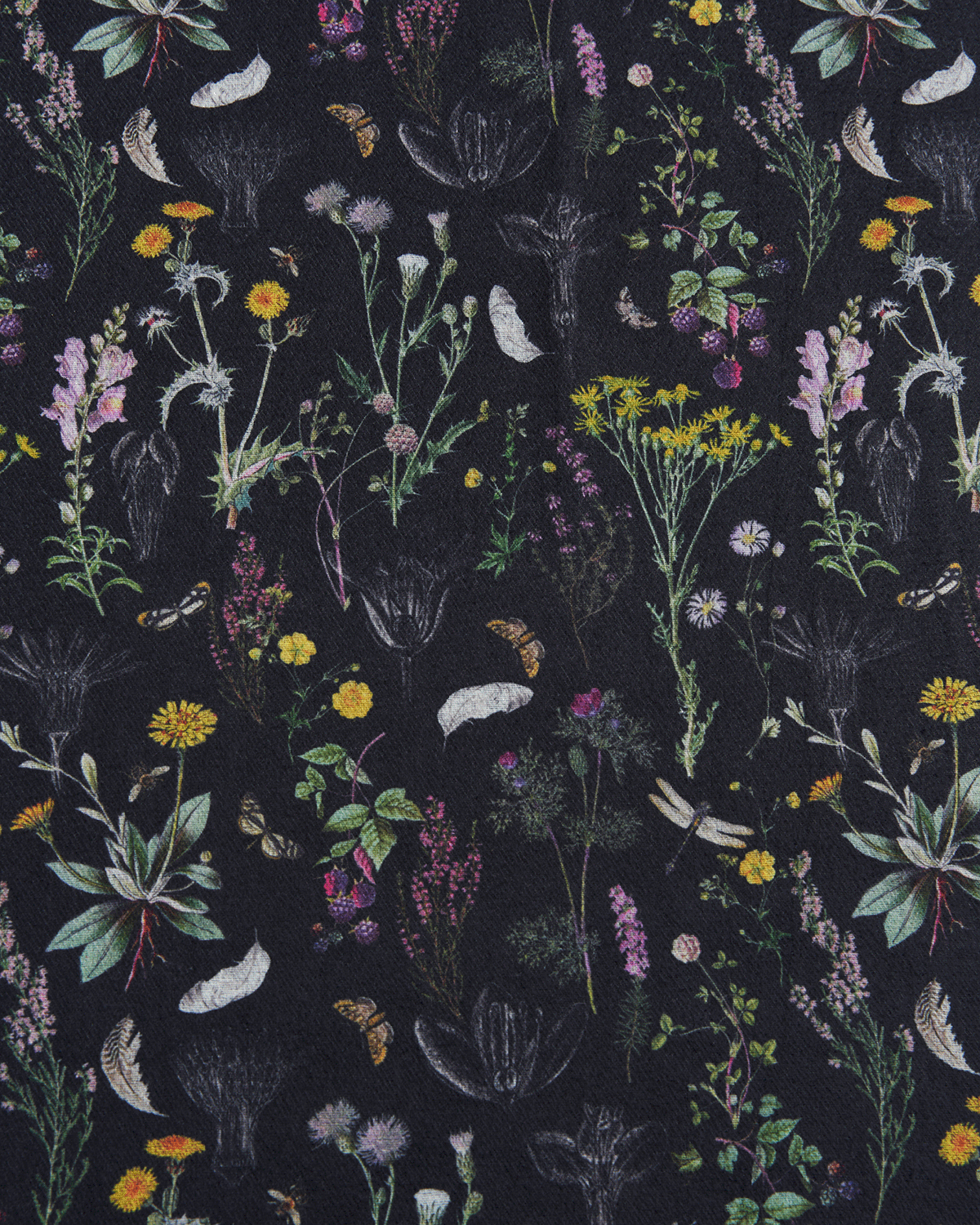 Black Wilderness Scarf