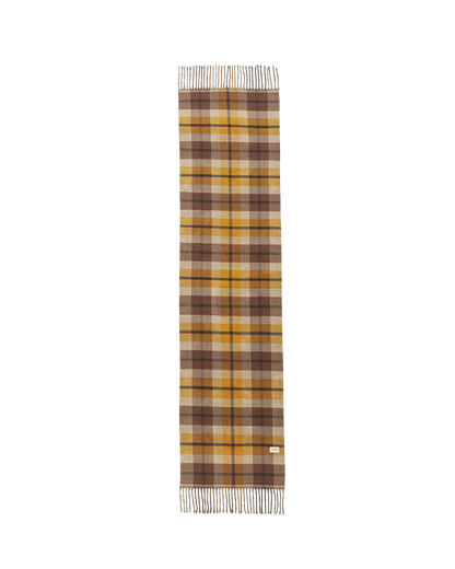 Taupe Woodland Tales Jacquard Scarf
