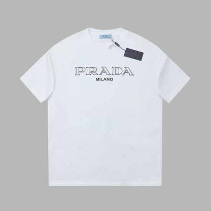PR 25SS Early Spring Letter Printed Short Sleeves 1824122801