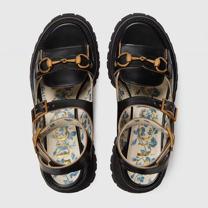 G Horsebit platform sandals 1824061308