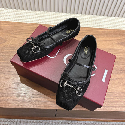 GG Horsebit ballet flat 1825032001
