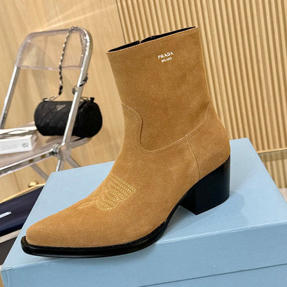 Women's New Classic Pointed-Toe Boots 1025091103