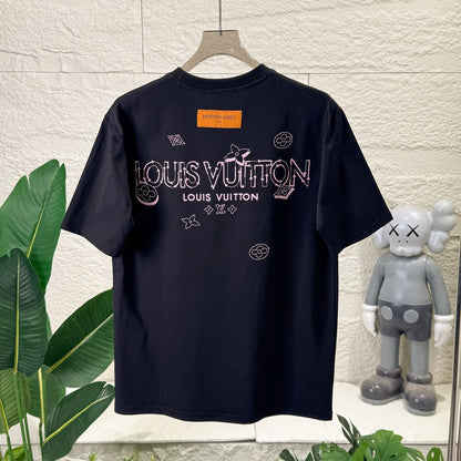 LV Embroidery letters T-shirt 1825060603