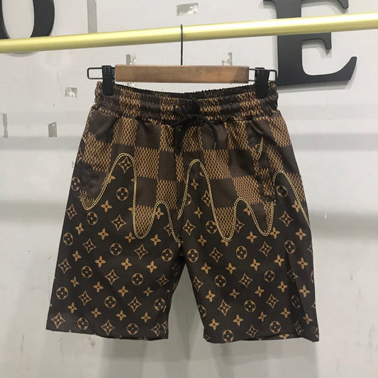 Men's Luxurious V Logo Quick Dry Shorts