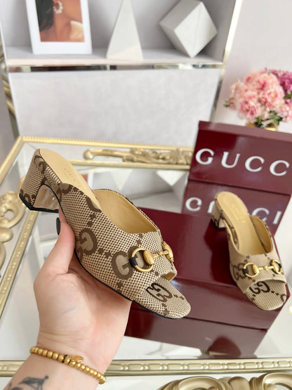 GG Chunky heel slippers 1825061302