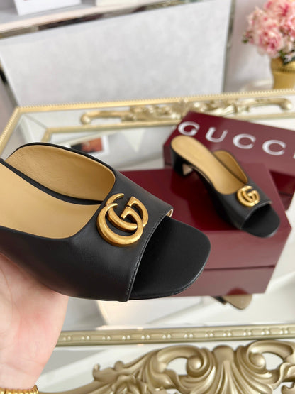GG Chunky heel slippers 1825061302