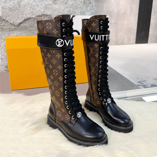 LV 24 autumn and winter adjustable Velcro boots 1824112601