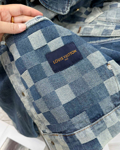 LV Plaid denim jacket 1825022821