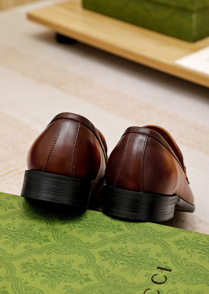 Trendy casual leather shoes XC0123072005