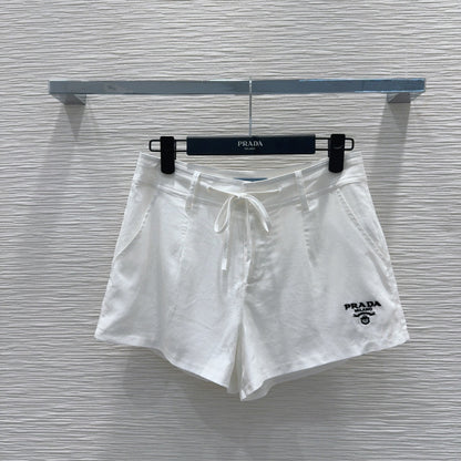 PR Cotton and linen shirt + shorts set 1825052016