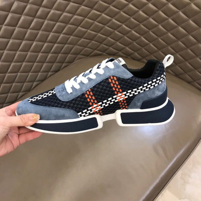 H woven leather sneakers 1824052702