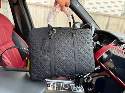 LV Embossed Briefcase 1825040810