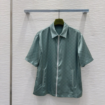 GG Short sleeve + short skirt suit 1825052216